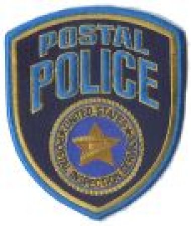 USPS POSTAL POLICE SHOULDER PATCH.